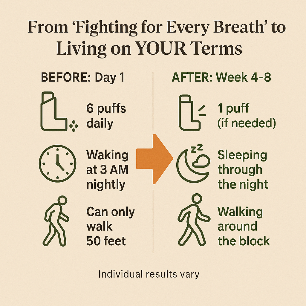 From 'Fighting for Breath' to Breathing Clearly— What Your Inhaler Can't Fix