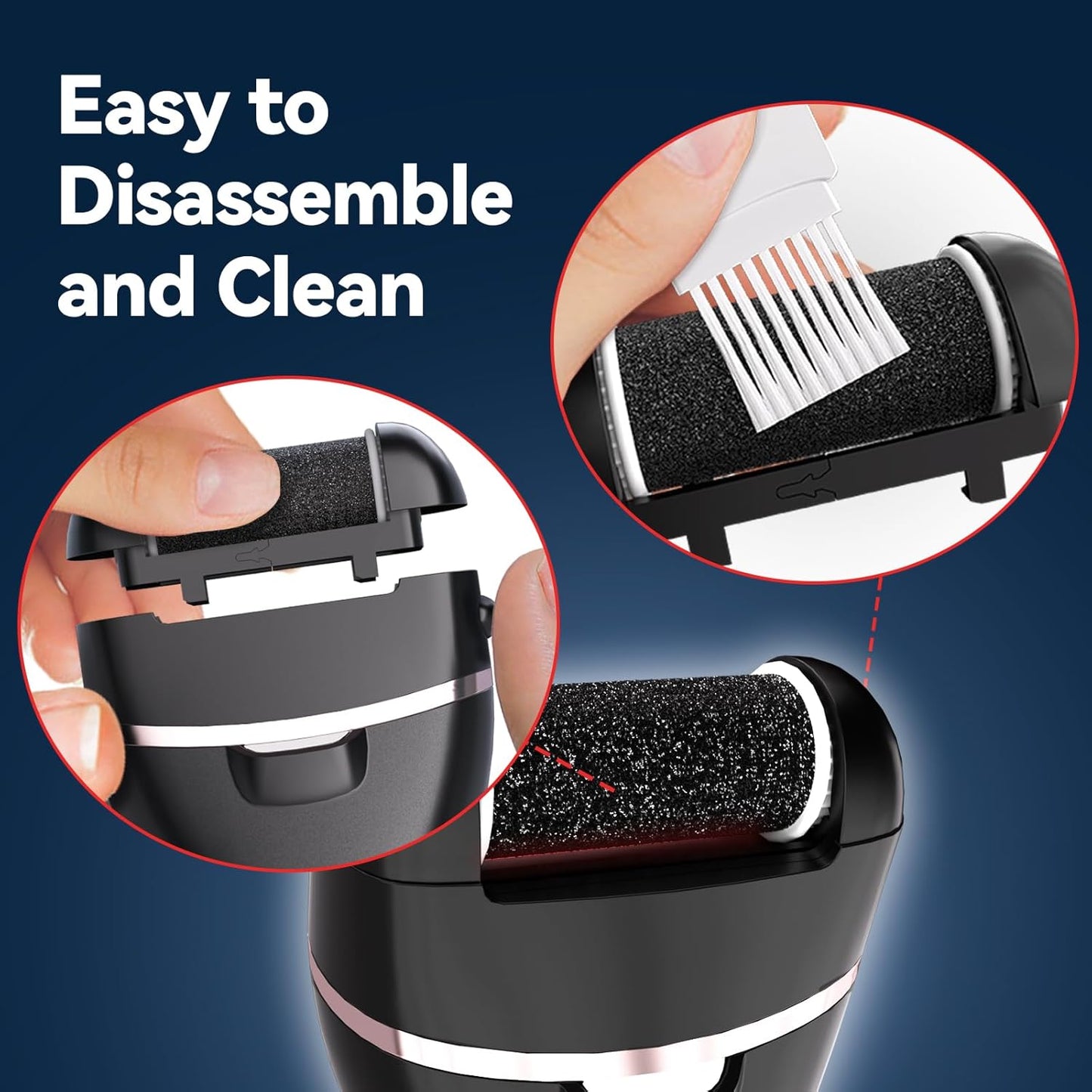 Salon-Soft Feet at Home — With Our Electric Callus Remover