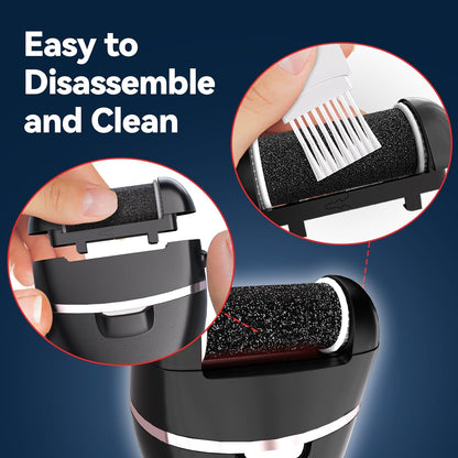 Salon-Soft Feet at Home — With Our Electric Callus Remover