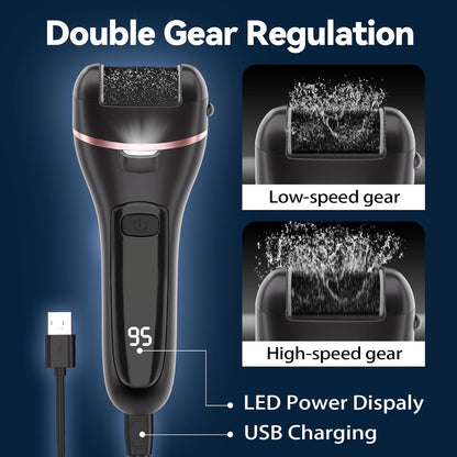 Salon-Soft Feet at Home — With Our Electric Callus Remover