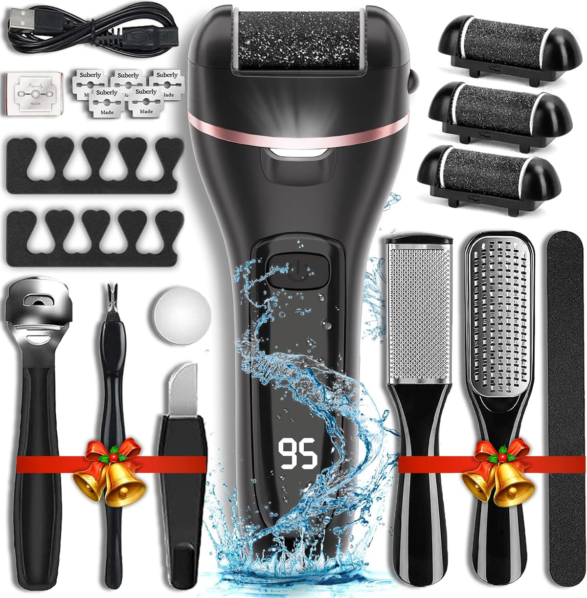 Salon-Soft Feet at Home — With Our Electric Callus Remover